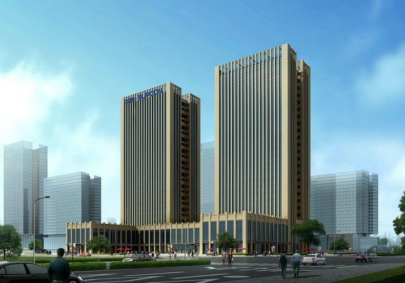 L'Université chinoise du Zhejiang contrôle le bâtiment d'intégration de l'information