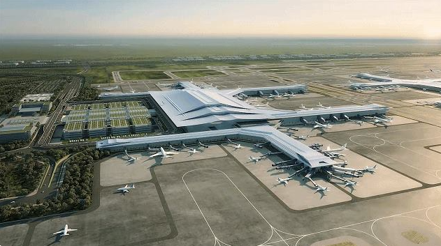 Fengaluminum colabora en la construcción del aeropuerto nacional de aviación