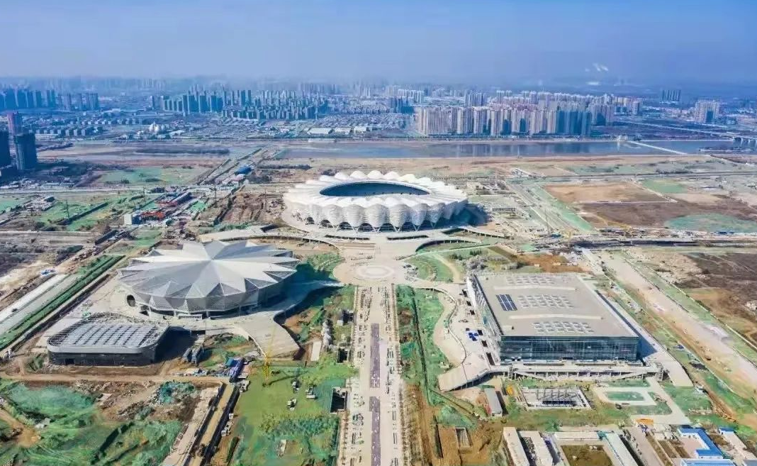 L'aluminium Phoenix brille au centre sportif olympique de Xi'an